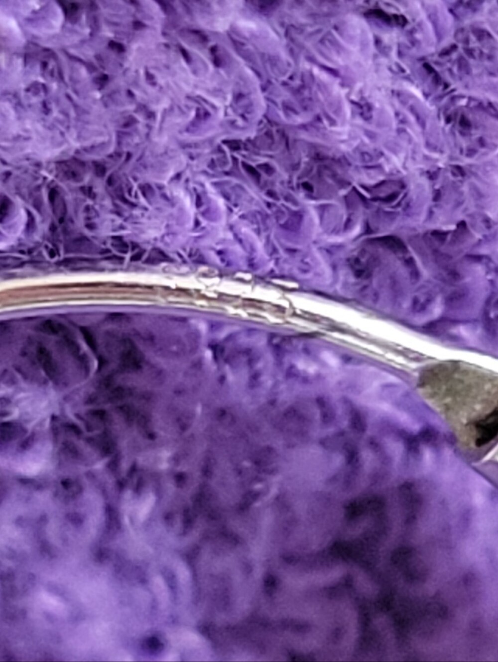 Everyday Wear Endless Sterling Silver Hoop Earrings - Picture 7 of 8